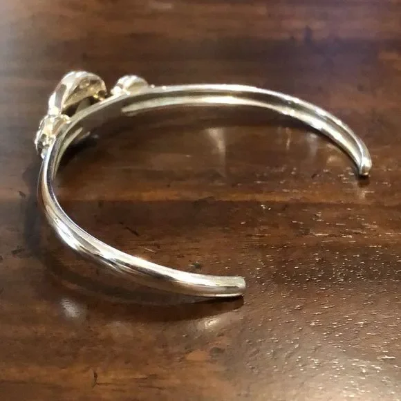 BARSE Sterling Silver Mother of Pearl Cuff Bracelet